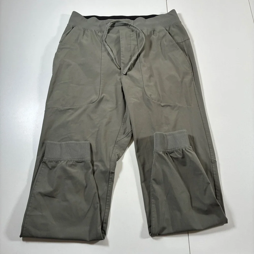 Lululemon ABC Warpstreme Jogger Medium Green Tapered Pants